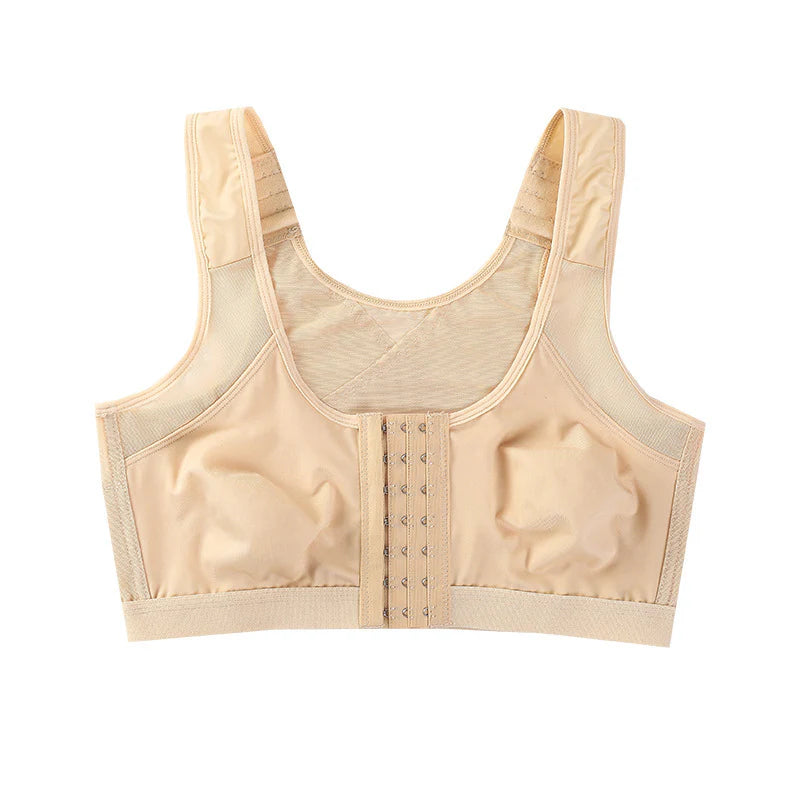 Stylish Front Buckle Back Shockproof Underwear Bra for Ultimate Comfort and Support